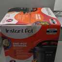 Instant Pot 6QT RIO 7-in-1 Multi-Cooker, Pressure Cooker, Slow cook, Saut, Steam, Rice Maker, Yogurt, & Warmer, Black, 6 Quarts