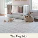House of Noa Play Mat – 4x8 Linen Gemma – Set of 8 Tiles – Cushioned EVA Foam Play Mat for Floor, Soft Interlocking Mats for Hard Floors