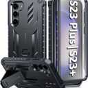 for Samsung Galaxy S23-Plus Case: Heavy Duty Rugged Shockproof Protective Cover with Kickstand | Military Grade Protection Phone Case Without Built-in Screen Protector