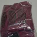 Karl Lagerfeld Women's Short Sleeve Stretch Texture Knit Tweed A-line Dress (12, Wine)