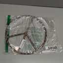 Metal Peace Sign Wall Decor Art - 12" Rustic Hippie Plaque - Rustic Copper Finish