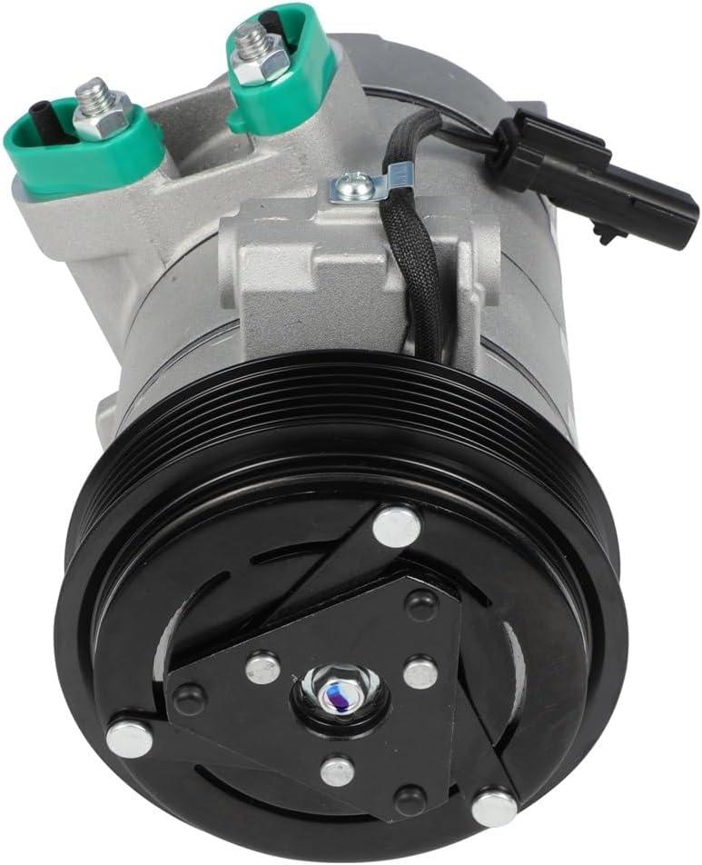 ECCPP AC Compressor with Clutch 2007-2011 Fit for Dodge Nitro 4.0L Air Conditioning Compressor
