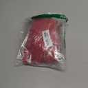 Small Dog Full Body Coverage Raincoat Solid Four-Leg Onesie Rain Jacket Waterproof Hoodie Puppy Clothes Button Lightweight Cats Costume, Red, M (M: Chest: 15.7", Back: 12.6")