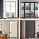 Hungbak Peel and Stick Door Seal Strip V-Shaped, Self Adhesive Draft Stopper Weatherstrip for Window Gaps, Dustproof, Waterproof, Soundproof & Thermal Insulation (Black, 19.7ft x 0.59in x 0.67in)