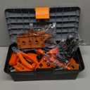 Kids Tool Set  Zealous 48 pcs Toddler Tool Set with Tool Box & Electronic Toy Drill, Pretend Play Kids Toys, Toy Construction Tools for Kids Ages 3,4,5,6,7,8 Years Old (A-Orange)