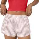 Florence by Mills Women's Couch Date Collection Cheeky Low-Rise Sleep Short, Medium
