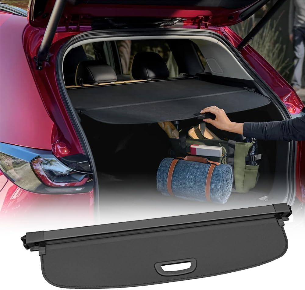 Compatible with All-New 2026 Mazda CX5 Rear Cargo Security Shade Cover Privacy Screen Retractable Rear Storage Tonneau Cargo Cover Luggage Security Shield Shade
