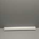 ChrisDowa Cordless Zebra Blinds for Windows, Dual Layer Free-Stop Light Filtering Window Roller Shades, Pull Down Privacy Zebra Shades for Home, Office, Bedroom, Door (28" W x 72" H, White)