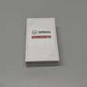 4 x 2 Pack Red Vertical Sliding ID Badge Holder for Teachers & School