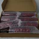 Flameless LED Candles Upgraded Realistic Flickering Flame,7Pcs Battery Operated Candles with Remote Timers,LED Pillar Candles for Home Decor,Christmas,and Parties(Red)