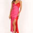 Petal & Pup Women's Lipa Colourblock Midi Slip Dress (L)