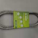 GX20072 Mower Deck Belt for John Deere 42 inch D105 D110 D130 E100 L100 L110 L118 L120 L130 LA105 LA115 S100 100 Series Lawn Mower GY20570 - Aramid Deck Belt, 1/2" X 104"