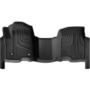 AOMSAZTO Floor Mats for 2019-2026 Chevy Silverado 1500 / GMC Sierra 1500, 2020-2026 Silverado/Sierra 2500HD / 3500HD - 1st Row Bench Seat Car Liner for Chevrolet Silverado (Front Row)