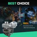 Left Turbocharger for Ford F150 PICKUP 2017-2019 2.7L JT4E-6C879, JT4E-6C879-AA, JT4E-6C879-AB, 53039880406