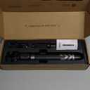 Vlogging Tripod for Phone and Camera, 60" Tripod Stand for iPhone and Android with 3 Cold Shoes for Light and Microphone (Both are not Included), Selfie Stick with Remote for Video Recording (60 Inch, Black)