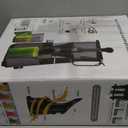 EanOruus Juicer Machines, 3-in-1 Cold Press Juicer with 6.5" Extra Large Chute, 100oz Large Capacity, AC Motor, Makes Juice, Nut Milk & Sorbet, Bright White