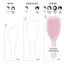 Tangle Teezer Ultimate Detangler Hairbrush for Wet & Dry Hair, Eliminates Knots & Reduces Breakage for Long, Thick, & Curly Hair Types, Large, Pink & Purple