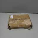 4 Pack - 10 inch Black Hidden L Shelf Bracket (1/5 Inch Thicked) Iron Floating Shelf Brackets Rustic Industrial Metal Brackets for Shelf Support