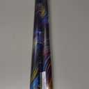 Colorful Wavy Stained Glass Window Film Window Privacy Film Stained Decals Static Cling Sun Blocking Decor for Home Office Windows Doors Glass Partitions 17.7x39.3 inch