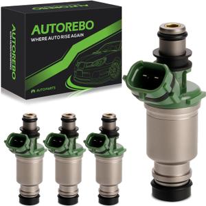 Fuel Injectors Set of 4 FJ295 Compatible with Toyota Camry Celica MR2 Rav4 Solara 2.2L L4# 23250-74100 2320974100 842-12144 84212144 800-1298N FJ10133,1992 1993 1994 1995 1996 1997 1998 1999 2000