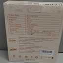 EVINYEP Rechargeable Bath Jets for Tub, Impact Force 65 kPa Bath Jet Spa, Bubble and FlowMassage Two Mode, Adjustable Speed, Cordless Portable Bathtub Jet for Relaxing Daily Use at HomeWhite