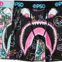 PSD Underwear Youth Boys Boxer Brief - Various Print Comfortable Active Underwear for Boys, Kids Boys Underwear Packs Large