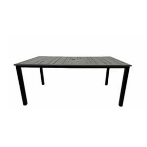 HD Designs Outdoors Reeve Rectangle Slat Table - 28.54H x 68W x 38D