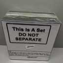 Batiyeer Sunglasses Organizer Storage Tray 10 Grids Eyewear Watch Holder Display Stackable Ice Velvet Tray Women (Black, 4 Pcs)