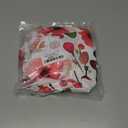 Round Fitted Tablecloth with Elastic Edge Floral Tablecloth 36" Reusable Watercolor Flower Round Table Cover for Indoor Outdoor
