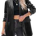 GRAPENT Fashion Jackets & Blazers for Women Plus Size - Expresso Medium Size 8 & 10