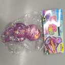 ORB Sugar Swaps Sparkly Jumbo Baby Squishies, Purple
