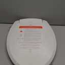 Brondell Bidet Toilet Seat, Non-Electric Swash Ecoseat, Fits Elongated Toilets, White - Dual Temperature, Dual Nozzle System - Bidet with Easy Installation