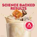 Atkins Caf Caramel Iced Coffee Flavored Protein Shake, High Protein Shake, Low Glycemic, Low Carb and Low Sugar, Keto Friendly, Gluten Free, 12 Count (EXP 01/14/27)
