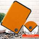 Case Compatible with 6" Kobo Clara Colour(Model N367, 2024)/Clara BW (Model N365, 2024)/Clara 2E (Model N506, 2022), Includes a Screen Protector - Premium PU Leather Cover with Auto Sleep/Wake (One Size)