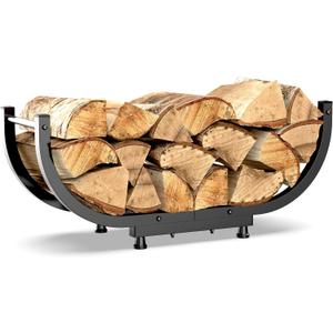 Firewood Rack Outdoor, 29 inch, Firewood Storage Holder Indoor, Log Holders for Firewood