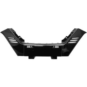 X AUTOHAUX No.623106MR0A Front Upper Hood Bumper Grille Grill for Nissan Rogue Sport 2.0L CVT 2WD Front Upper Bumper Kidney Grille Grill Chrome Silver Tone Black