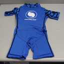 SWIMLINE Buoyant Zip-Up Swim Trainer Vest  Floating Life Jacket Suit for Children Ages 4+, Large 40-55 lbs, Boys, Blue
