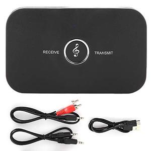 Audio Transmitter Receiver 2 in 1 Wireless 5.0 Audio Transmitter Receiver,ANC Noise Reduction Transmitter Receiver,Low Power Consumption Audio Adapter,for TV