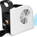Air Mover Blower Fan - Floor Drying Fan for Cooling, Drying and Exhausting at Home, Job Site, Garage, Shop, 3 Speeds Portable Utility Fan, 2 AC Outlets and Circuit Breaker with Reset