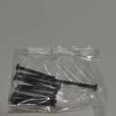 M5 x 60mm 10Pcs Flat Head Hex Socket Cap Screws Bolts, 304 Stainless Steel 18-8, Full Thread, Black Oxide by SG TZH (with Hex Spanner)