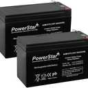 PowerStar APC RBC124 Replacement Battery Kit - -APC BR1300G - (APC RBC124 Compatible)-2Pack