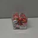 16pcs Valentines Day Decorations Heart Ornaments for Tree Romantic Hanging Ornaments for Christmas Tree Bear Heart Shaped Valentines Decor for Wedding Xmas Valentine Anniversary