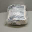 ROOMTEC Human Dog Bed, 71''x45''x12'' Size Fits Adult and Pet Washable Giant People Bed 10 CM Thick Memory Foam Large Oversize Pet Bed with Plump Pillow, Blanket, Strap - Beige