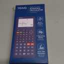 TOVO Scientific Calculator with Graphing Functions, Multiple Modes, 360 Functions, Large Screen, Intuitive Interface for Beginners, High School & Advanced Courses, TS-259 (Developed by CATIGA) (Tovo Navy Blue)