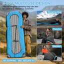 ATEPA Down Sleeping Bag for Adults, Recycled Ultralight 35F 40F 45F 50F 650FP / 700FP 3 Season Compact Sleeping Bags with Compression Sack for Backpacking Camping Hiking, Can Be Attached to Pad