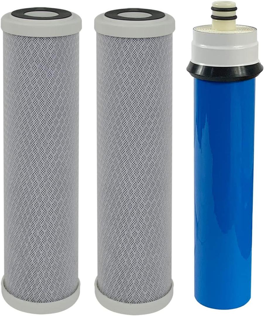 Replacement Filters Sets With Membrane(TFC-RS9-50) Only Compatible With Rainsoft UF50, UF50T, UF50N Models, BUT DOES NOT FIT ULTREFINER II