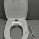 Bidet Toilet Seat, Electric Smart Heated Toilet Seat, Feminine & Front Rear Wash, Instant Warm Water & Dryer, Self-Clean Nozzle, Soft Closed Toilet Lid, Wireless Remote Night Light Elongated