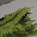 Artificial Boston Fern Silky Bush, 48IN Faux Fern Large Hanging Lifelike Plant for Indoors Outdoors Home Decor, Suitable for Porch Entrance Garden Home, 85Branches (1 Pcs)