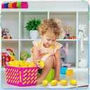Jerify 100 Pcs Lemon Stress Balls Bulk Lemon Party Favors Mini PU Foam Ball Toys for School Carnival Themed Party Prize Bag Fillers