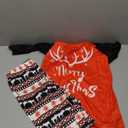 Family Matching Christmas Pajamas Set, Cute Elk Sleepwear for Boys Girls Dad Mum (Small, Green)